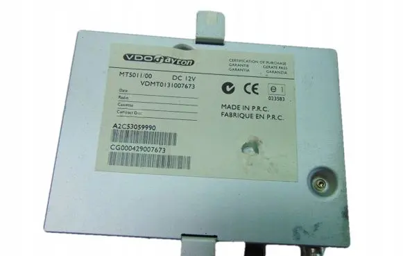 Mazda 6 GPS navigation control unit/module a2c53059990