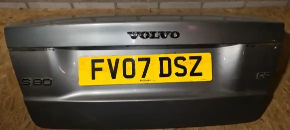 Volvo S80 Tailgate/trunk/boot lid