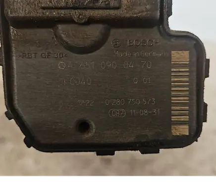 Mercedes-Benz Vito Viano W639 Throttle valve A6510900470 0230750573