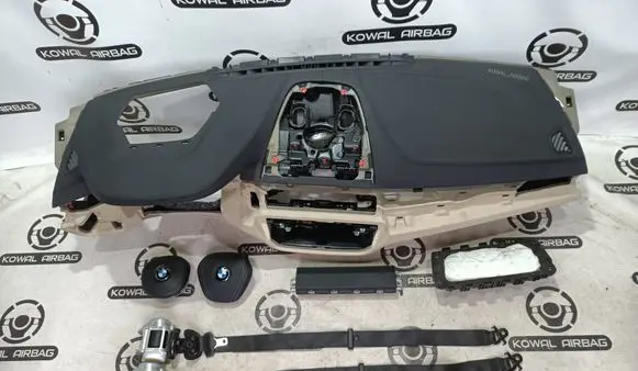 BMW 5 G30 G31 G38 Airbag set with panel 51459624576 G905668 9375427