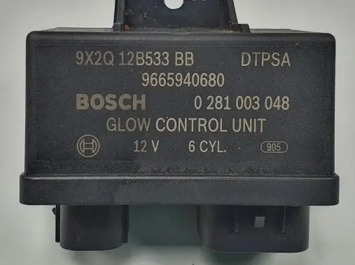 Citroen C5 Glow plug pre-heat relay 9665940680