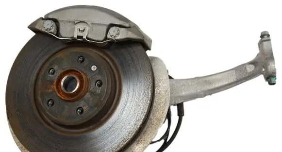 Audi A6 C7 Front wheel hub spindle knuckle 4G0407242D