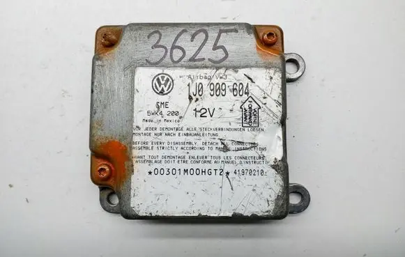 Volkswagen PASSAT B5 Airbag control unit/module 1J0909604