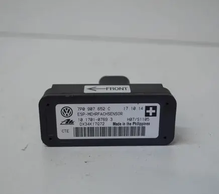 Volkswagen Touareg II ESP acceleration yaw rate sensor 7P0907652C