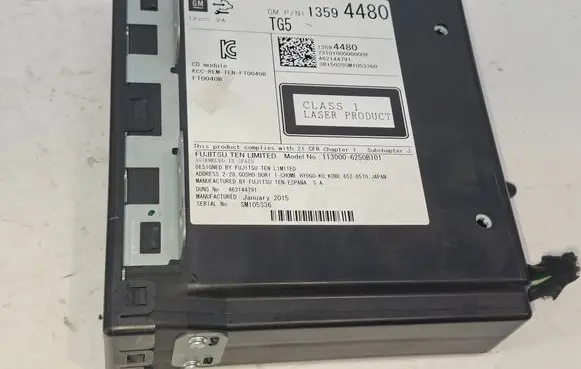 Opel Insignia A CD/DVD changer 13594480 1130006250B101