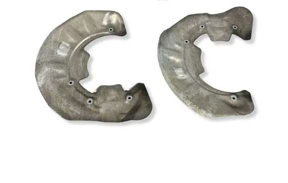 Porsche Cayenne (92A) Front brake disc dust cover plate 95835180201 95835180101