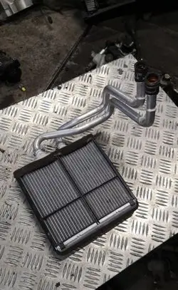 Mercedes-Benz C W204 Heater blower radiator