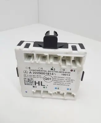 Mercedes-Benz C W205 Door control unit/module A2C7452870800 A2229015803 A2229001814