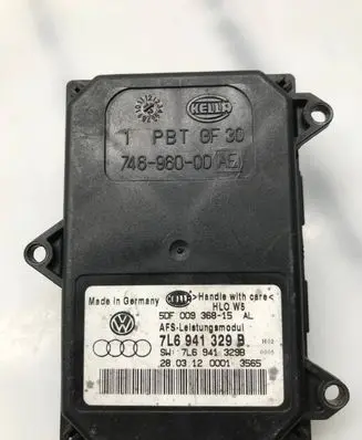 Skoda Superb B8 (3V) Headlight ballast module Xenon 74696000AE 7L6941329B 5DF00936815