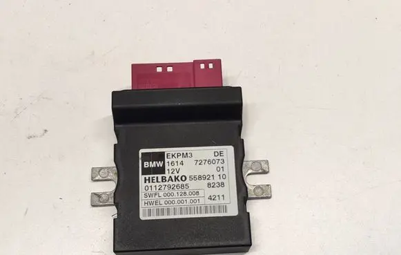 BMW 5 F10 F11 Fuel injection pump control unit/module 7276073 55892110 16147276073