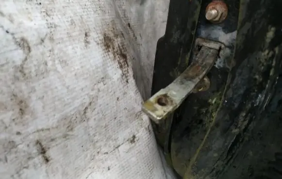 Mazda MX-3 Front door check strap stopper 