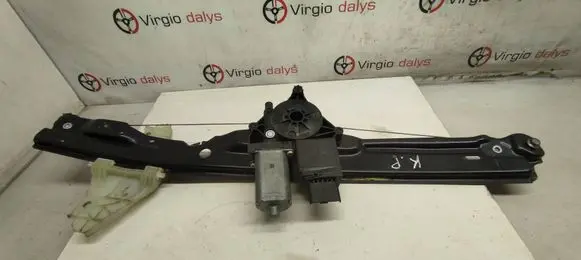 Citroen Jumpy Front door window regulator with motor 1232546