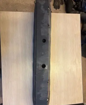 Front bumper support beam
