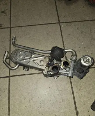 EGR valve cooler