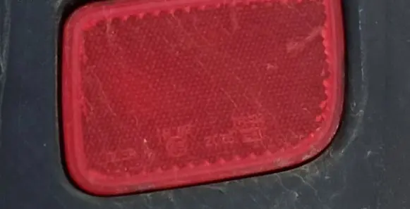Renault Scenic II - Grand scenic II Rear tail light reflector Pilka