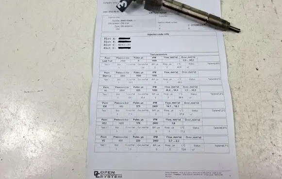 Mini One - Cooper Clubman R55 Fuel injector 0445110599