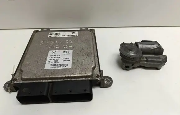 Mercedes-Benz Sprinter W906 Engine ECU kit and lock set 28277619 6519000601 6519019400