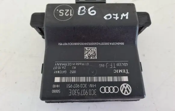 Volkswagen PASSAT B6 Gateway control module 3C0907530E