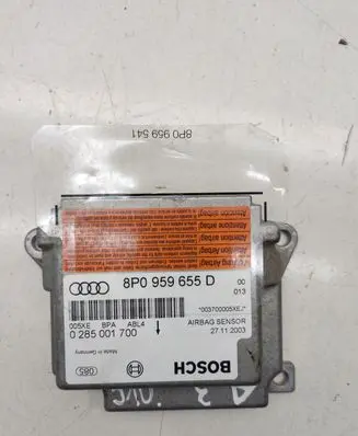 Audi A3 S3 8P Airbag control unit/module 8P0959655 8P0959655D 0285001700