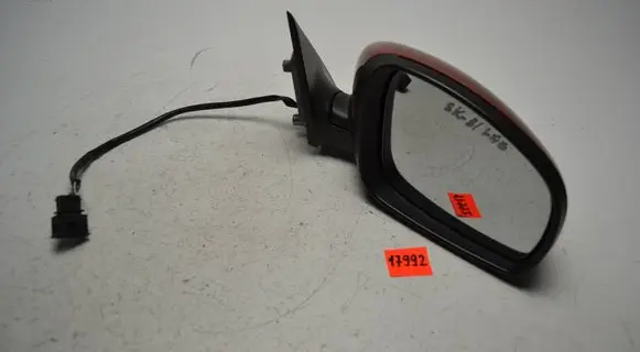 Skoda Fabia Mk2 (5J) Front door electric wing mirror 034287