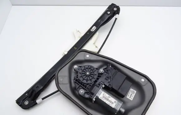 Volkswagen Golf V Rear door window regulator with motor 1K4839401D