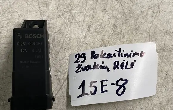 Iveco Daily 6th gen Glow plug pre-heat relay 0281003167