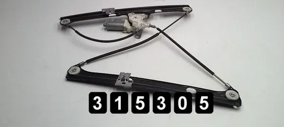 Mercedes-Benz Vaneo W414 Front door window regulator with motor 0130821921