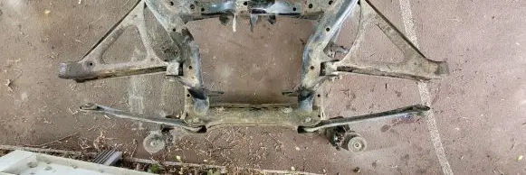Porsche Cayenne (9PA) Rear subframe 7L0599303