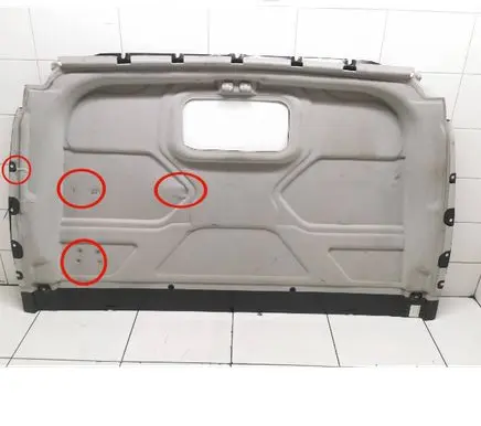Ford Transit Custom Trunk separation Bk21v403a60 Dot726m400as2 43r000208