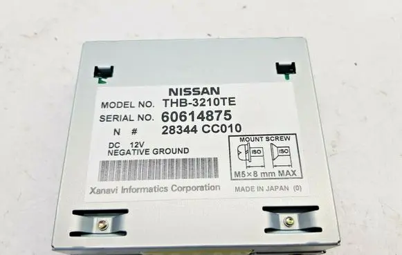 Nissan Murano Z50 GPS navigation control unit/module THB3210TE nr1771