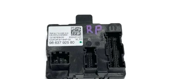 Peugeot 308 Door control unit/module 9863792580 31057