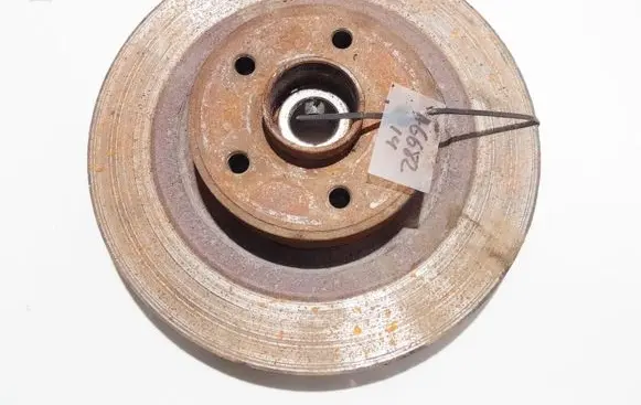 Renault Espace - Grand espace IV Rear brake disc neventiliuojamas