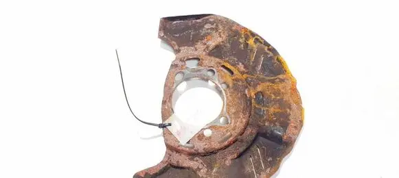 Subaru Legacy Front brake disc dust cover plate 