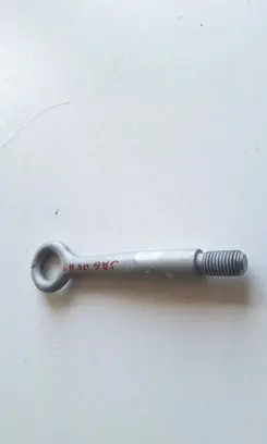 Towing hook eye