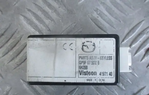 Mazda 6 Door central lock control unit/module GP9F675D2B