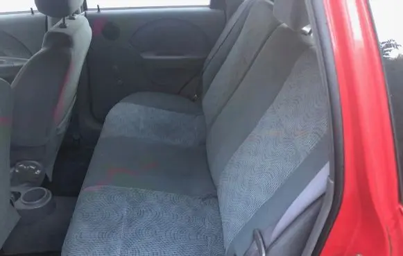 Chevrolet Aveo Second row seats 
