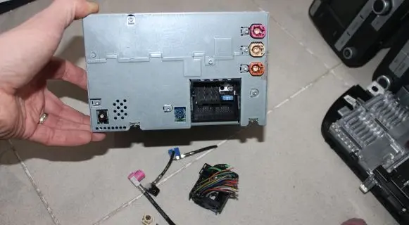 BMW X3 F25 Sound system wiring loom 9275509 CI927550901 9192478