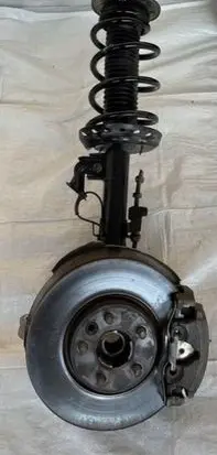 Front wheel hub spindle knuckle