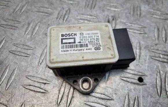 Peugeot 308 ESP acceleration yaw rate sensor 0265005714 9663187680