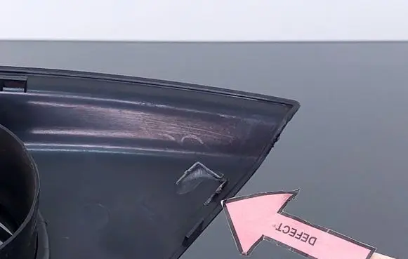 Volkswagen Phaeton Dashboard side end trim 3D0858036