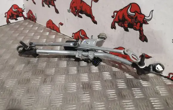 Opel Corsa F Front wiper linkage and motor 7421B W98105 W000098105