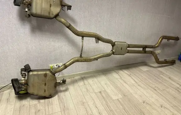 BMW 6 F06 Gran coupe Muffler/silencer 18307629376