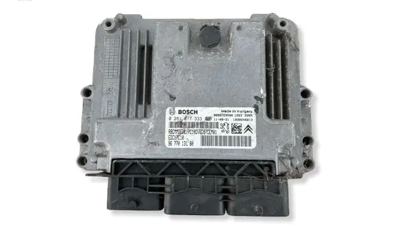 Peugeot 208 I Engine control unit/module 9666729580 0281017333 9677013180