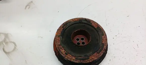 BMW 5 F10 F11 Crankshaft pulley DE019404502