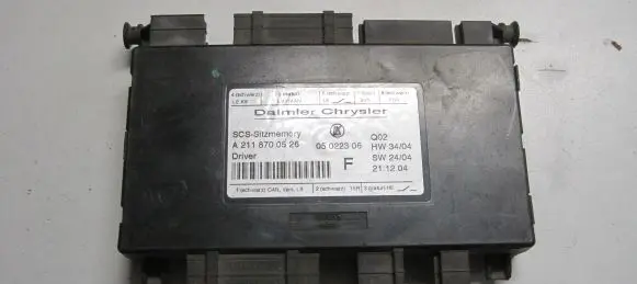 Mercedes-Benz E W211 Seat control module A2118700526