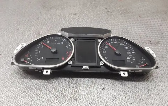 Audi A6 S6 C6 4F Speedometer (instrument cluster) 4F0920934E 4F0920934F