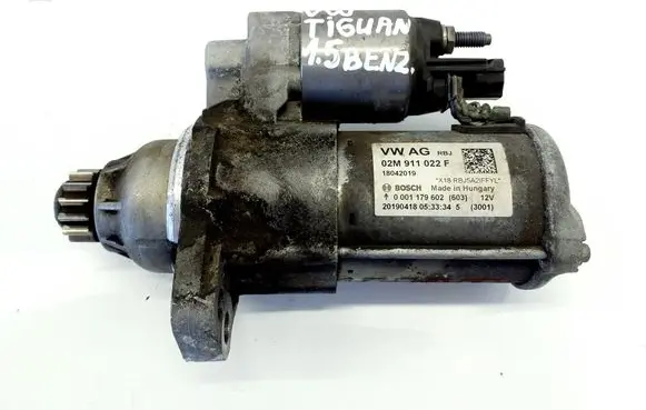 Volkswagen Tiguan Starter motor 02M911022F