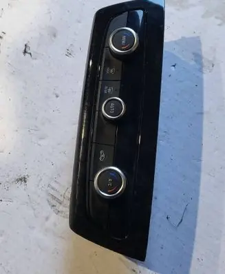 Opel Corsa F Climate control/heater control trim 9852939880 24826057