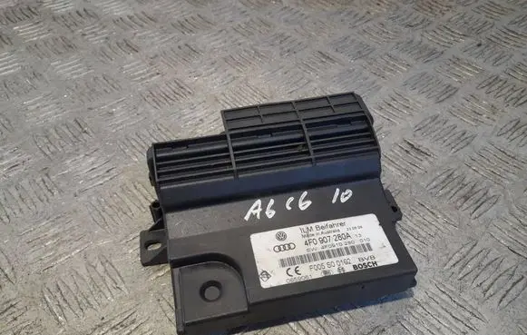 Audi A6 S6 C6 4F Other control units/modules 4F0907280A F005S00102 4F0910280A