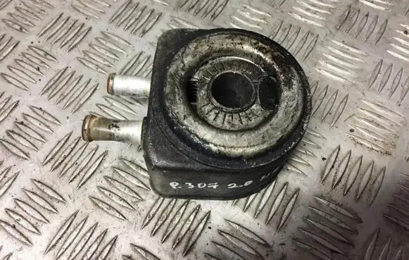 Peugeot 307 Engine oil radiator 9637319180